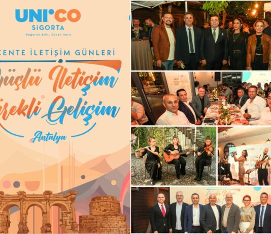 Unico Sigorta, “Acente İletişim Günleri” Serisinin Son Durağını Antalya’da Gerçekleştirdi